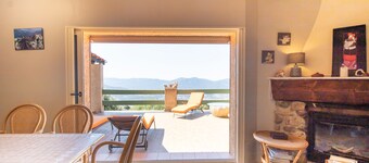 Villa "Mon Nid d'Aigle" avec terrasse privée et Wi-Fi