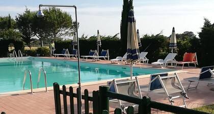 Holiday Home 'Podere Simonetta - A1' with Shared Pool, Private Terrace and Wi-Fi
