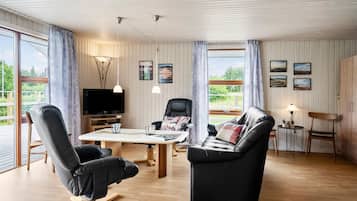 Fernseher, Kamin