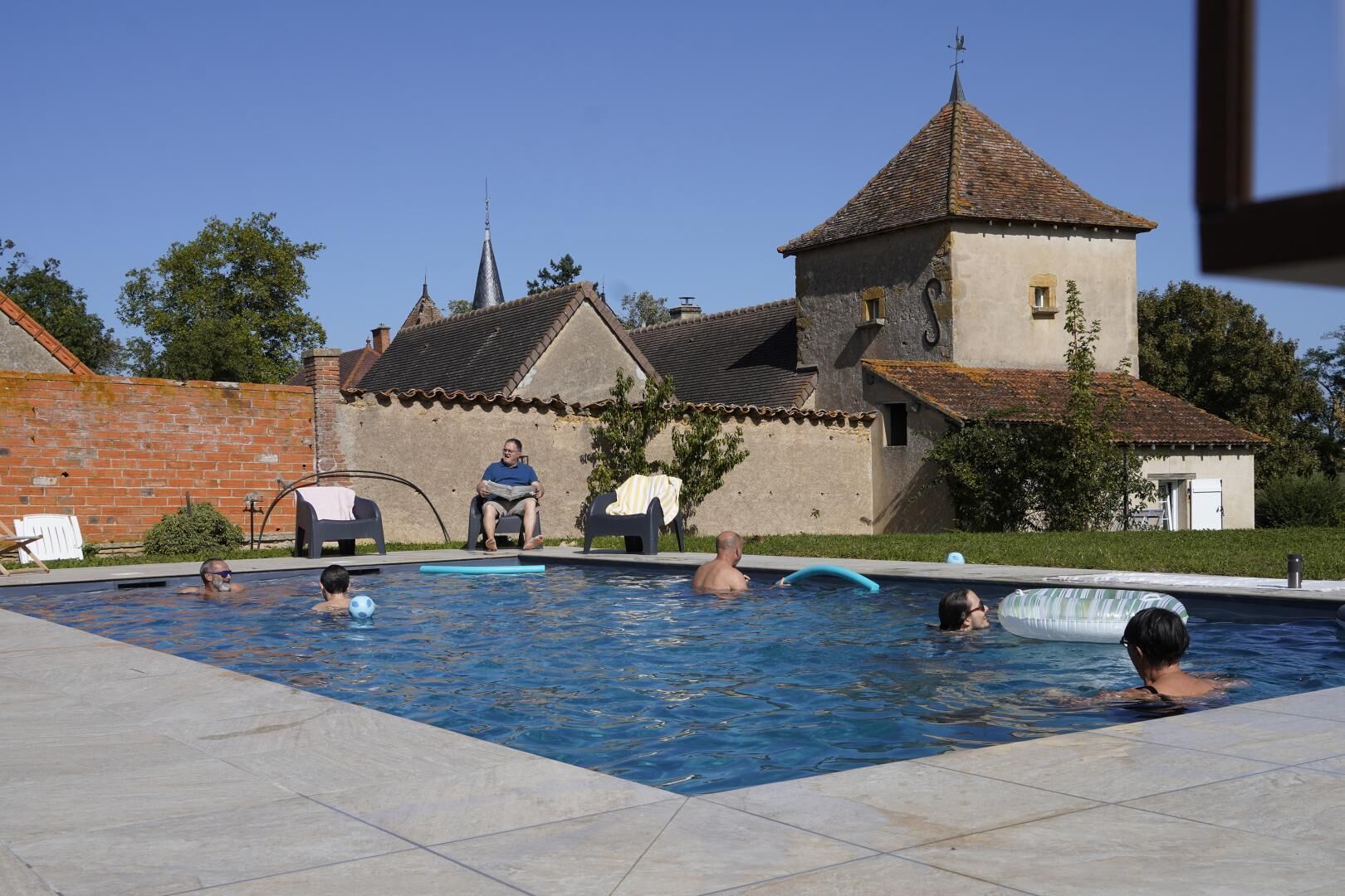 Piscine chauffée