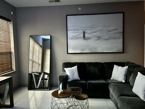 Living area - Poolside Paradise near Mall of America & MSP (Minneapolis)