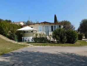 Exterior - Mobile home with air conditioning, terrace, and pool (Moniga del Garda)