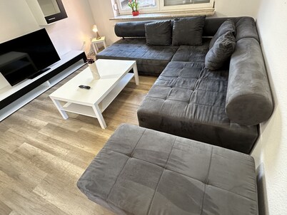 Large, quiet holiday apartment close to the center, space for the whole family