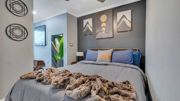 1 makuuhuone, silitysrauta/-lauta, Wi-Fi, vuodevaatteet