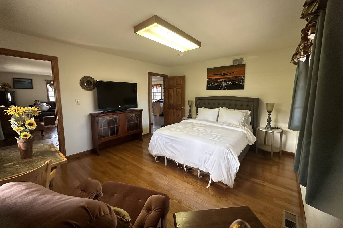 1 chambre, fer et planche à repasser, Wi-Fi gratuit