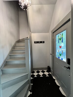 Interior - First floor unit of a delightful retreat in the Frank Lloyd Wright district. (Oak Park)