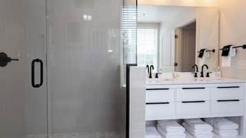 Shower, hair dryer
