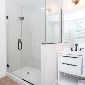 Shower, hair dryer