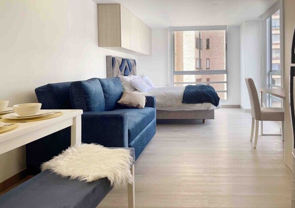 1 bedroom, premium bedding, free WiFi - Torre Vento 1920 (Bogotá)