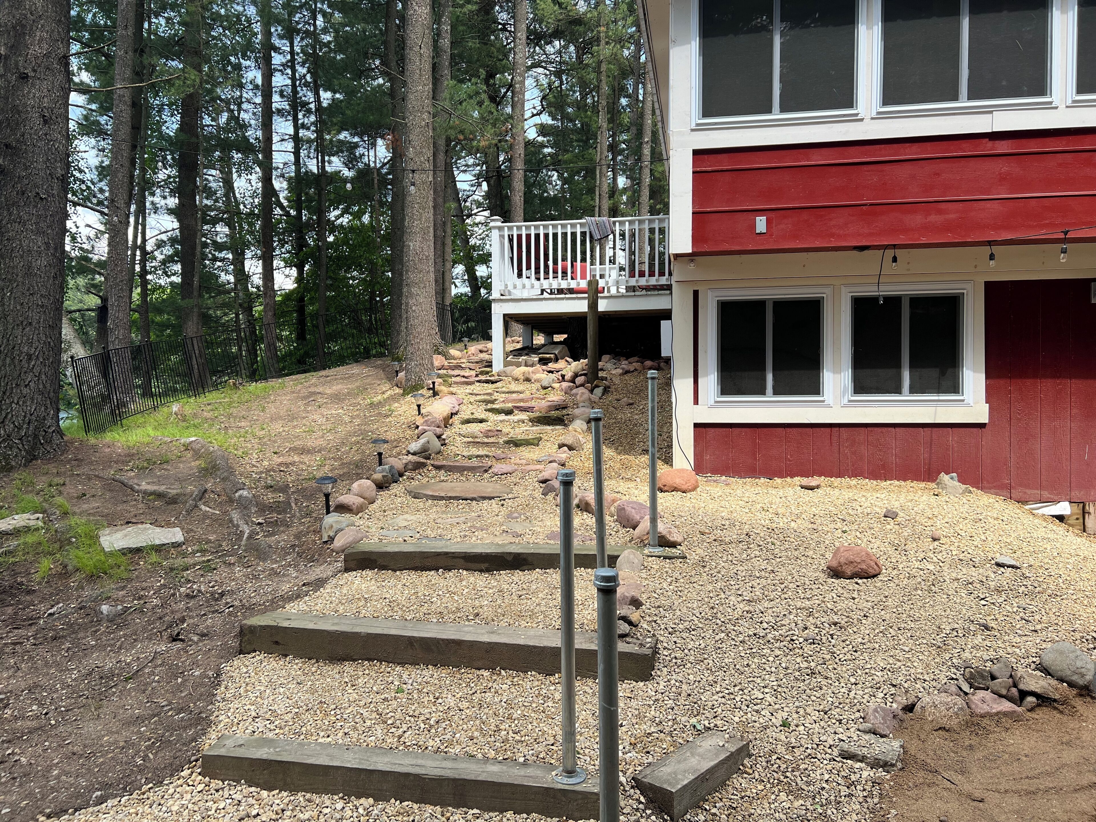 Overnattingsstedets uteområder