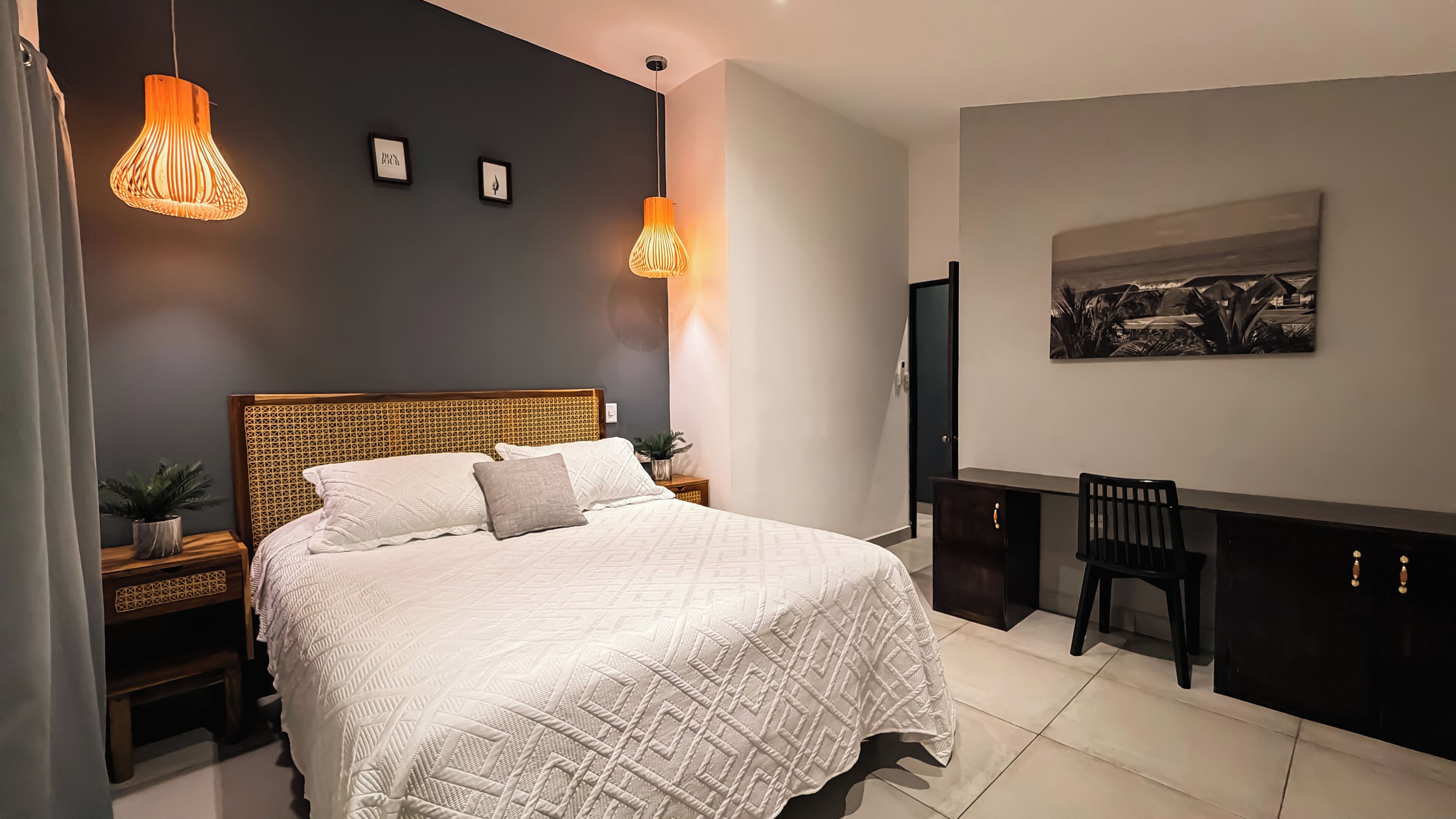 Standard Apartment, 1 Bedroom, Pool View, Ground Floor | Down comforters, iron/ironing board (on request), cribs (free)