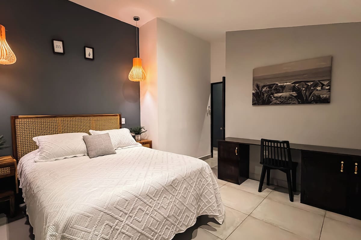 Standard Apartment, 1 Bedroom, Pool View, Ground Floor | Down comforters, iron/ironing board (on request), cribs (free)