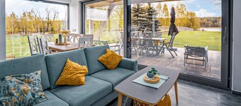 Amazing home in Ryn with sauna