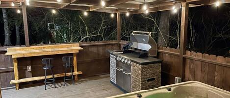 Bain à remous extérieur