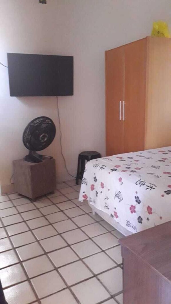 1 bedroom, blackout drapes, iron/ironing board, free WiFi
