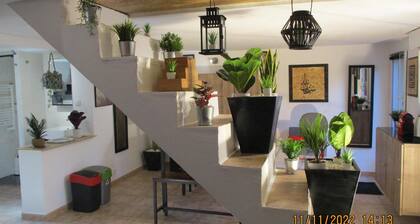 Chambre de 55M2 entiÚrement indépendante avec salon, bureau et espace snacking