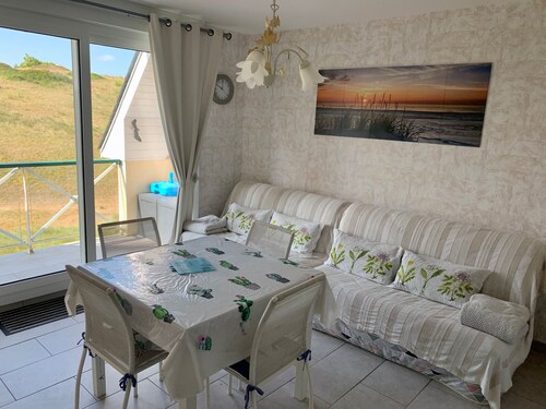 Coquet Appartement T2, Balcon Sud, Parking Privé, 400m de la Plage - Fort-Mahon-Plage