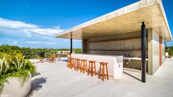 Terrasse sur le toit