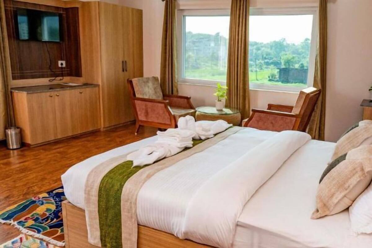 1 slaapkamer, hypoallergeen beddengoed, een minibar, geluiddichte muren