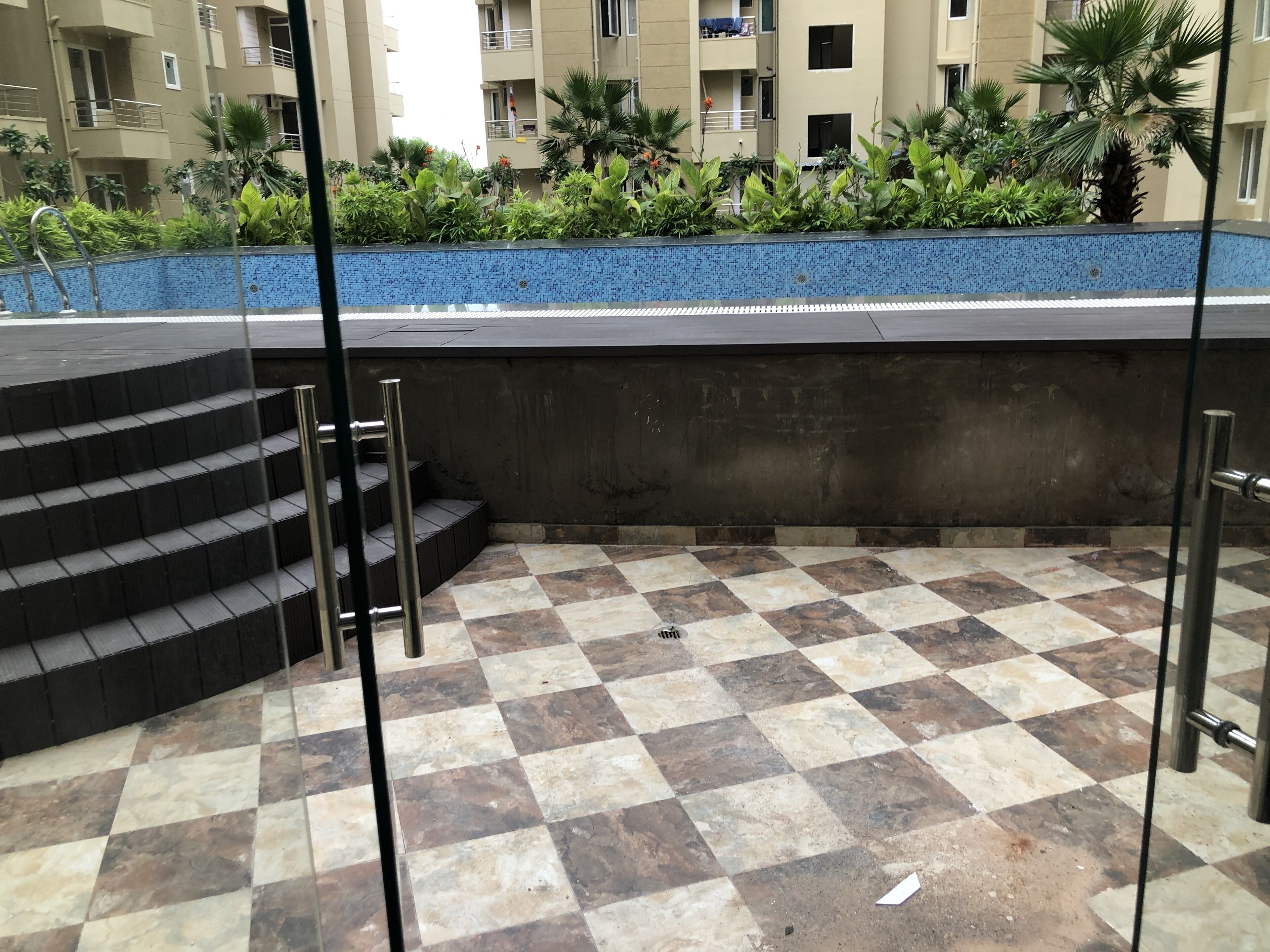 Alberca al aire libre 