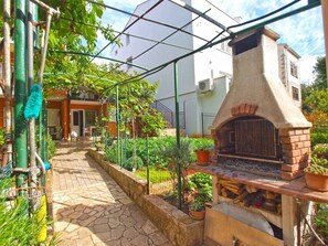 Terrace/patio - Holiday apartment with air conditioning (Pula)