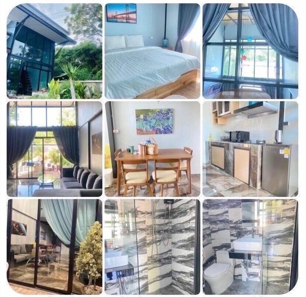 Suite Deluxe | Baño | Regadera, regadera tipo lluvia, secadora de cabello, toallas