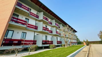 Facciata della struttura