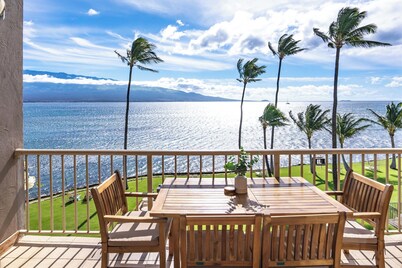 Oceanfront Penthouse at Maalaea in South Maui
