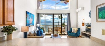 Oceanfront Penthouse at Maalaea in South Maui