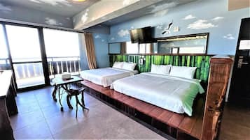 Classic Quadruple Room | 1 bedroom, free WiFi, bed sheets