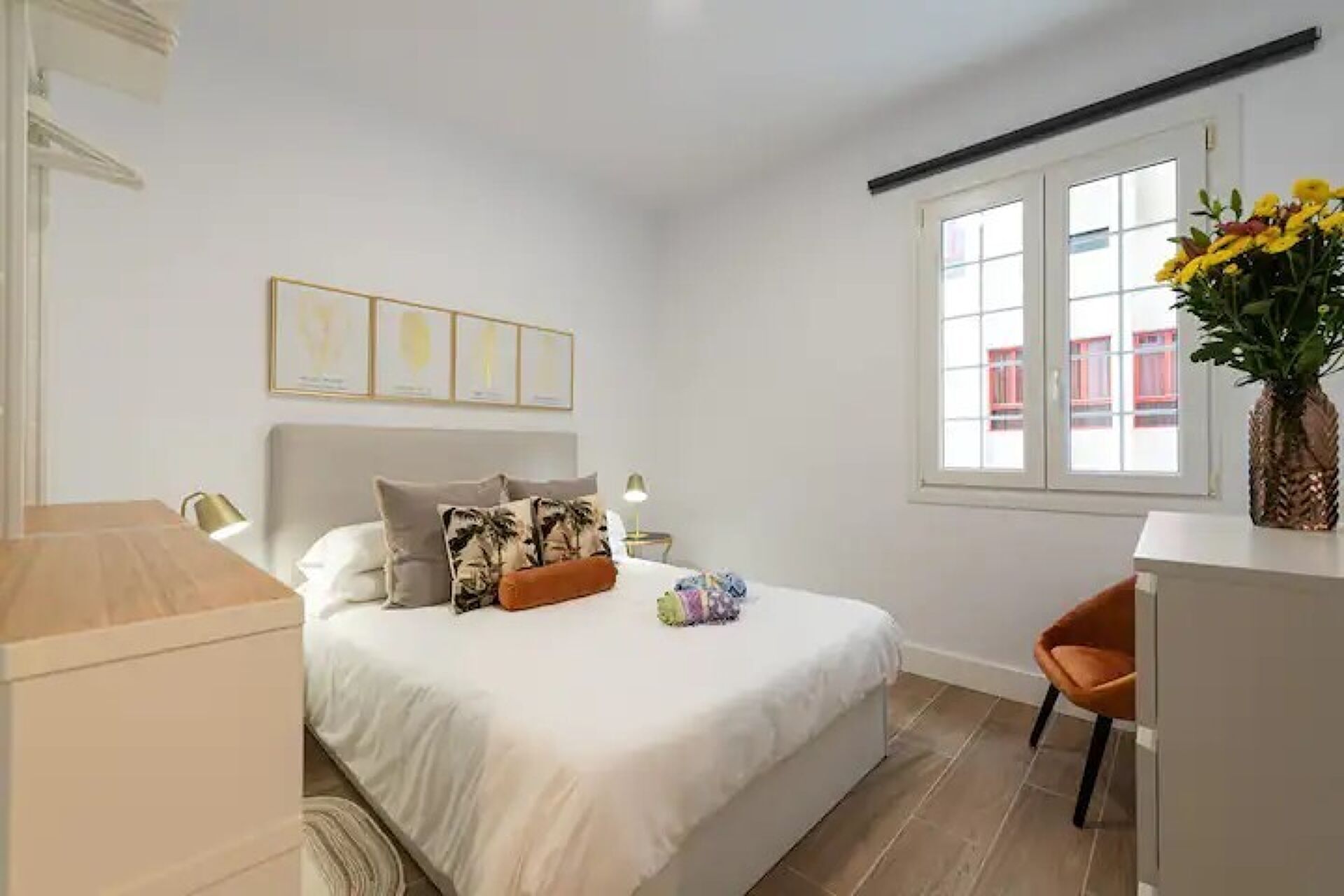 1 bedroom, iron/ironing board, travel crib, free WiFi