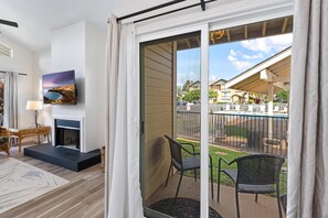 Appart'hôtel, 2 chambres | Vue depuis l’hébergement