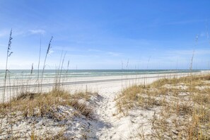 On the beach