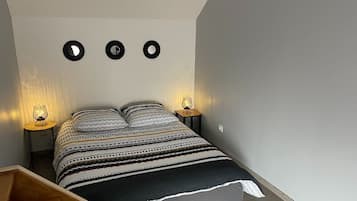 2 chambres, Wi-Fi, draps fournis