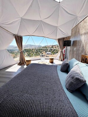 1 chambre, minibar, ameublement personnalisé, draps fournis