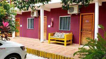 Voorkant van accommodatie