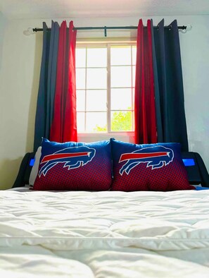 2 chambres, fer et planche Ă repasser, Wi-Fi, draps fournis