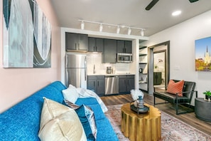 TV - Charming 2BR NOLA Respite Condo with 2 Balconies (New Orleans)