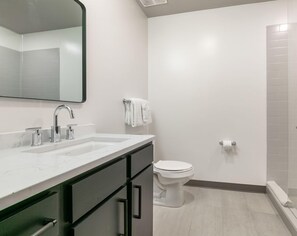 Hair dryer, towels