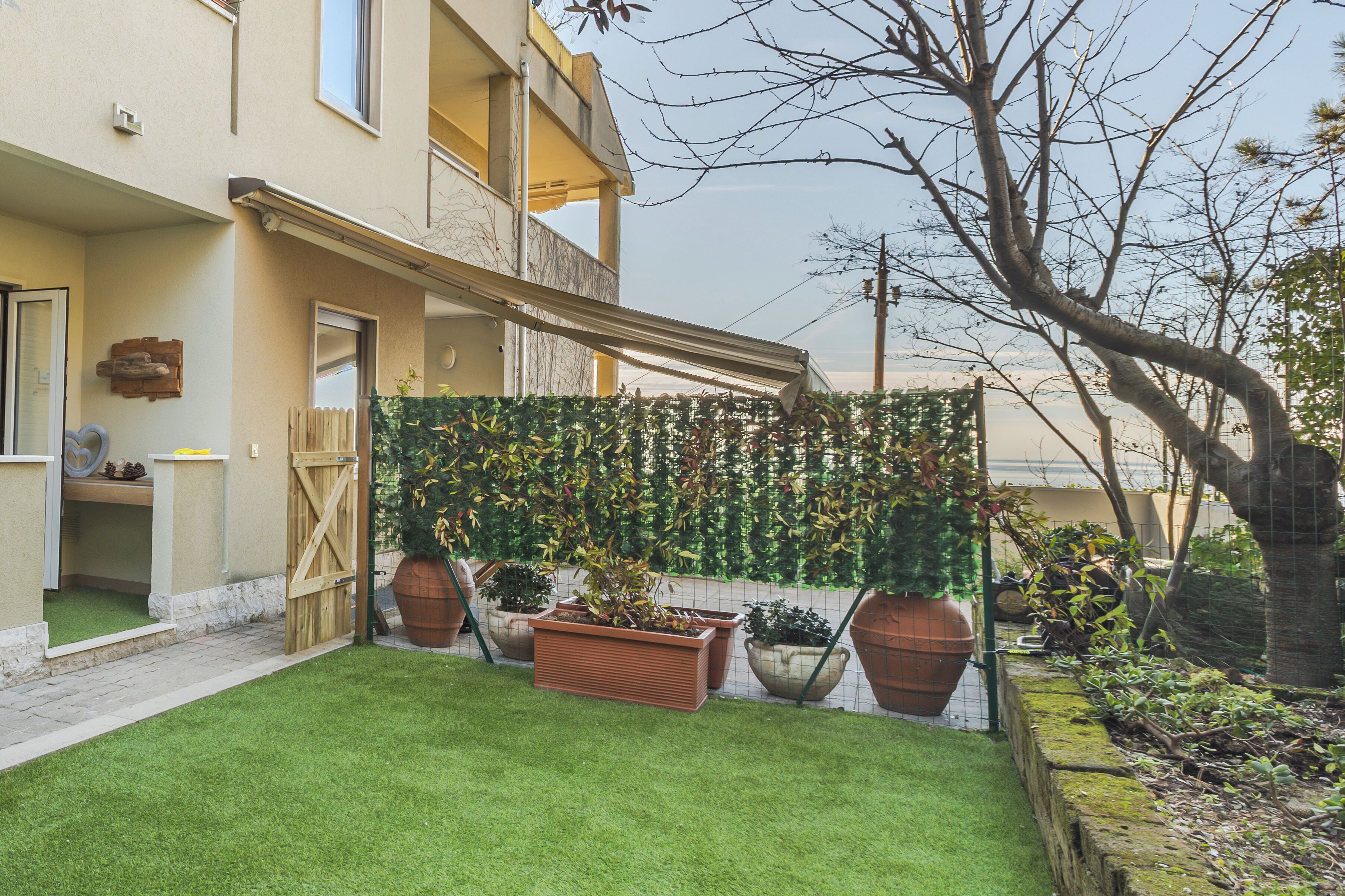 Enceinte de l’hébergement