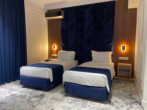 Camera Premium con letto matrimoniale o 2 letti singoli | Biancheria in cotone egiziano, biancheria da letto di alta qualità