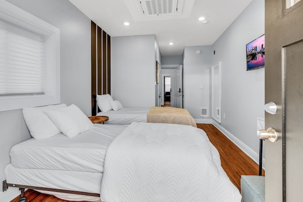 2 habitaciones y ropa de cama de alta calidad