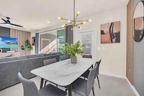 Dining - Windsor Island Dream | 5BR, 4.5 Bath Cozy Escape w/ Private Pool and Themed Kids' Rooms Near Disney (Davenport)