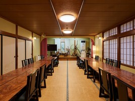 Restaurante del ryokan