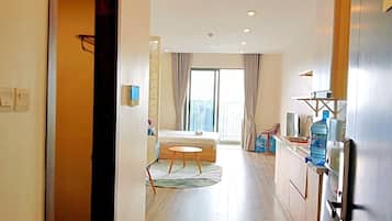 In-room safe, desk, blackout curtains, soundproofing