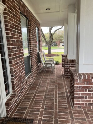 Terrace/patio - Elegant Urban Getaway (Sugar land)
