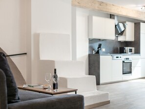 Living area - Combination of 3 nice apartments in ski region (Möderbrugg)