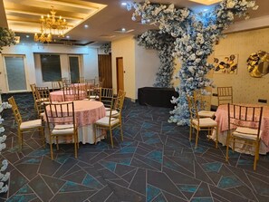 Área externa para casamento