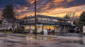 A two-story building with a storefront labeled "Campden General Store." - Great for Couples or Family in Niagara Wine Country (Lincoln)