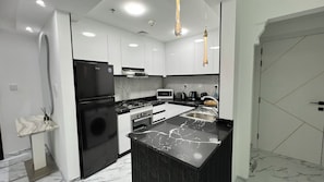 Microwave, oven, stovetop